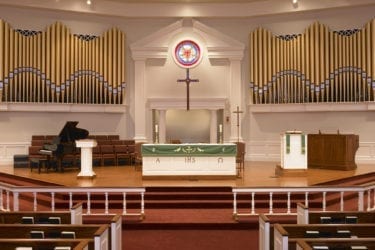 Wide view of Sanctuary