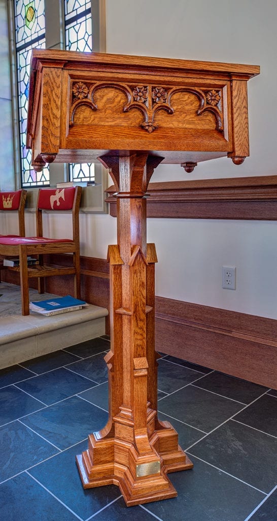 custom lectern