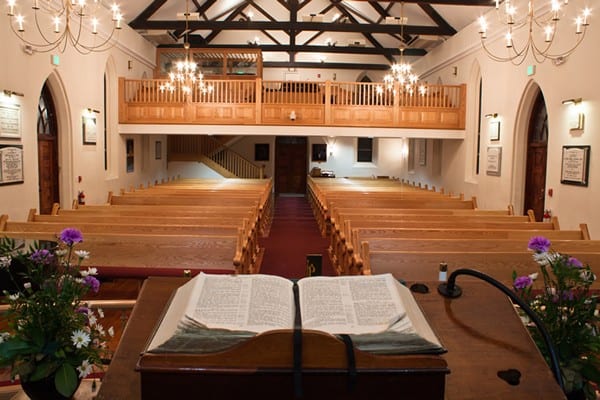 Pews from Pulpit