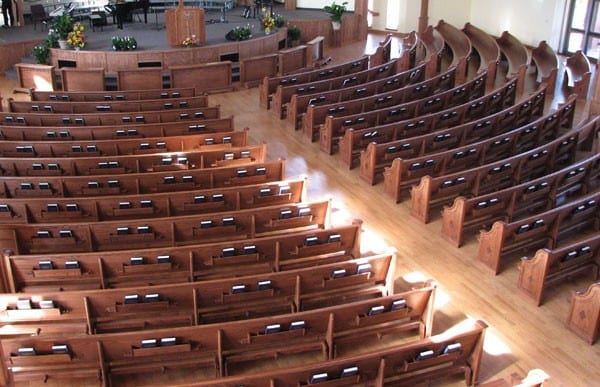 Seating Viewed from Balcony