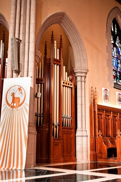 Right Side Sanctuary Organ Case