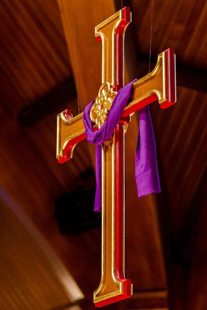 custom hanging cross