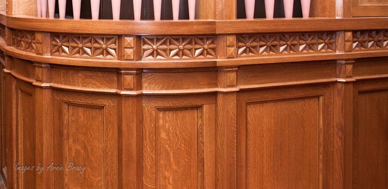 Custom Organ Case Details