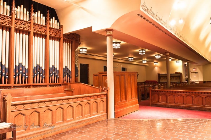 Quartered White Oak Pipe Organ Case