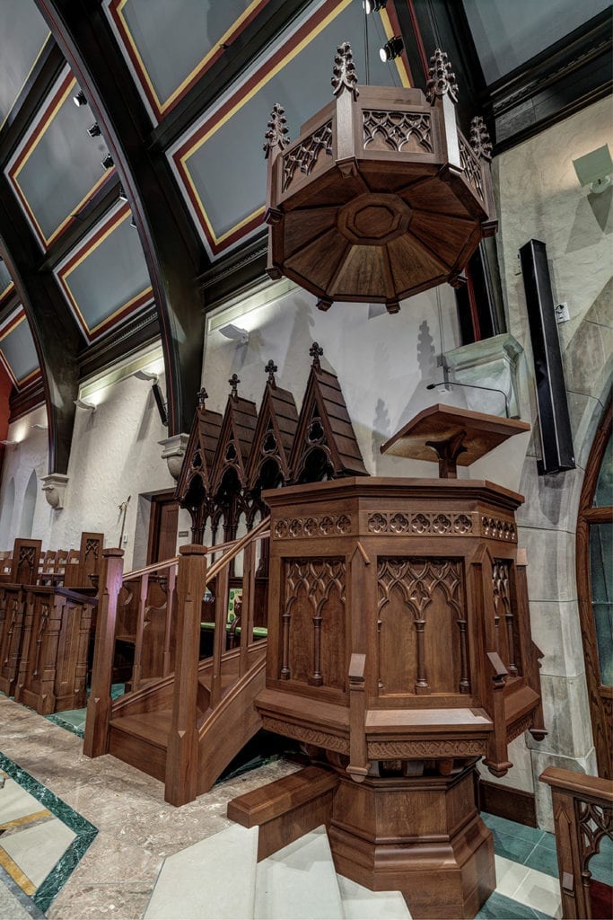 pulpit view