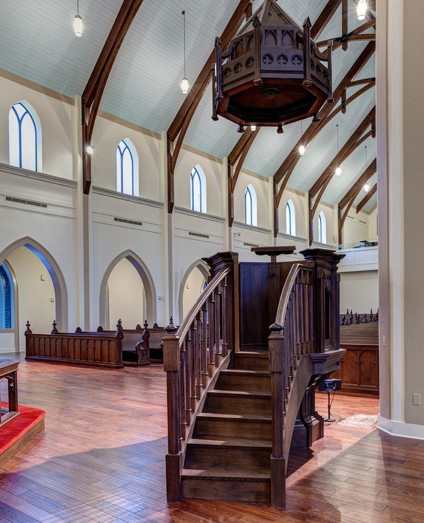 pulpit stairs