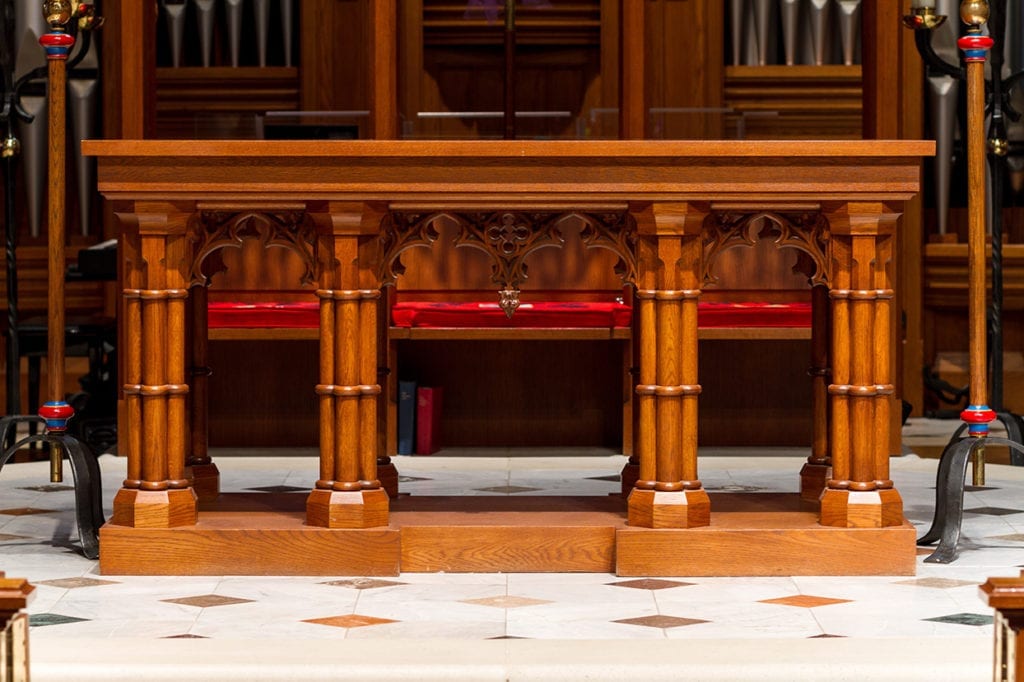 custom communion rail