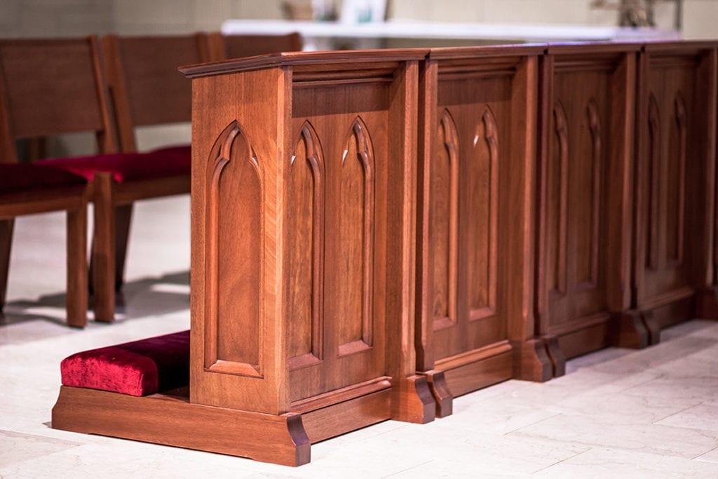 Wooden Prayer Kneeler