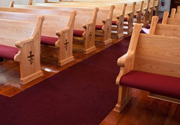 Custom Wooden Church Pews