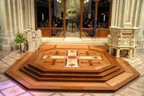 interior of the Washington National Cathedral