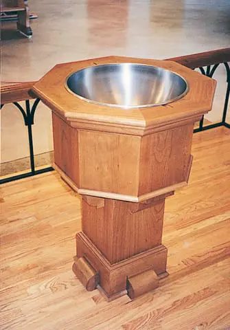 baptismal font